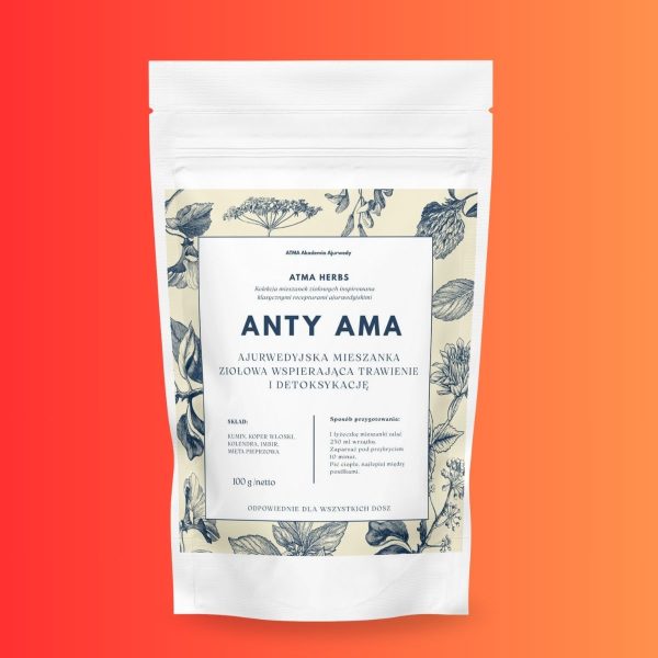 ANTY-AMA – Ajurwedyjska mieszanka ziół na oczyszczenie i trawienie | Atma Herbs